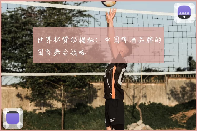 世界杯赞助揭秘:中国啤酒品牌的国际舞台战略